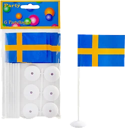 Bordsflagga 6-pack