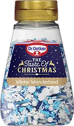 Sockerdekoration Winter Wonderland 110g Dr.Oetker