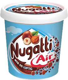 Hasselnötkräm Air 340g Nugatti