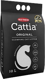 Kattströ Vit Klumbildande 10l Cattia