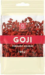 Gojibär Torkade