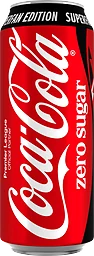 Coca-cola Zero Supercan Ltd Läsk Burk