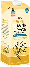 Havredryck vanilj 1l ICA