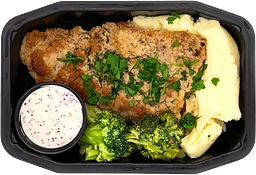 Ediths Panerad Sej med potatismos & romsås 450g