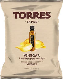 Chips Med Vinäger ca 40g Torres
