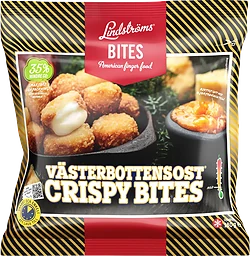 Västerbottenost crispy bites 180g Lindströms Bites