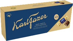 Chokladask Karl Fazer Crispy Truffle praliner 228g Fazer