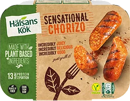 Chorizo  Plantbaserad 180g Hälsans Kök
