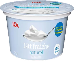 Creme Fraiche Lätt 8% 200ml ICA