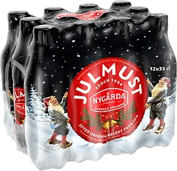 Julmust 12-p 33cl Nygårda