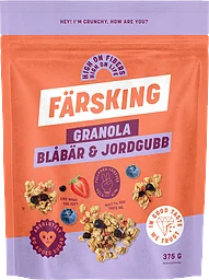 Blåbär Jordgub Granola