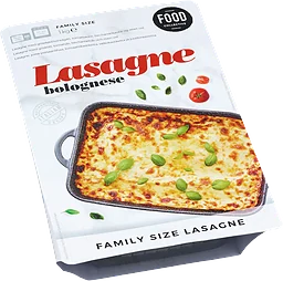 Färdigmat Lasagne Bolognese 1kg Food Collective