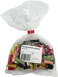 Lakritsmix 215g Finsk Lakrits