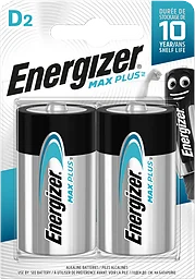 Batteri D 2-p Energizer Max Plus