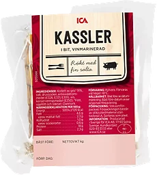 Kassler i bit vinmarinerad ca 600g ICA