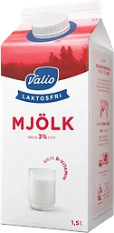 Mjölkdryck Laktosfri 3% 1,5l Valio