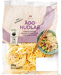 Äggnudlar Färska 250g ICA Asia