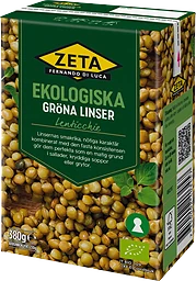 Gröna linser Ekologisk 380g