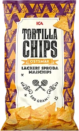 Tortillachips Cheese 500g ICA