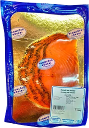 Lax Najad Skivad Gravad & Kallrökt 100g Blomlöfs Rökeri