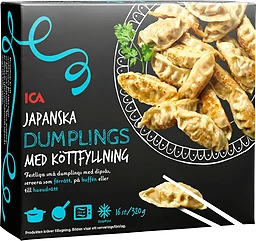 Köttfärsdumplings med dipsås Fryst 16st 320g ICA