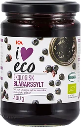 Blåbärssylt 400g KRAV ICA I love eco