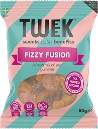 Godis Fizzy Fusion 80g Tweek