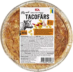Paj Tacofärs 265g ICA