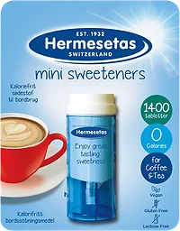 Sötningsmedel Mini 1400st Hermesetas