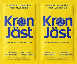 Torrjäst Matbröd 14g 2st Kronjäst