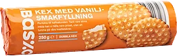 Kex med Vaniljsmakfyllning 250g ICA Basic