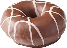 Donut Choco Stripe 63g Dafgårds
