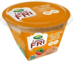 Lätt Crème fraiche Paprika Chili 11% Laktosfri 200g Arla®