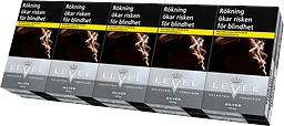 Level Silver 100s Cigaretter