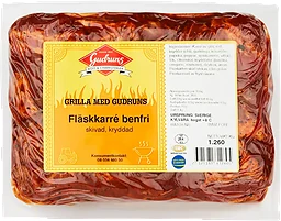 Fläskkarré Skivad Kryddad Original ca 800g Gudruns