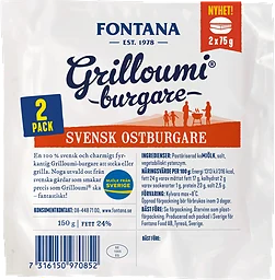 Grilloumiburgare 150g Fontana
