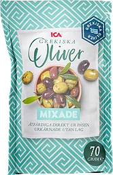 Oliver mixade med örter 70g ICA