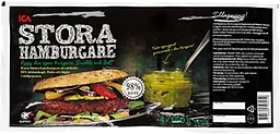 Hamburgare Fryst 4x150g 600g ICA