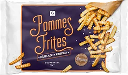 Pommes Frites Räfflade
