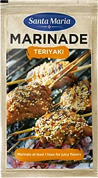 Bbq Marinad Teriyaki 75g Santa Maria