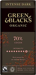 Mörk Chokladkaka Ekologisk 70% 90g Green & Black''s