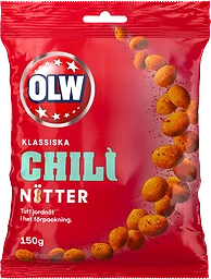 Chilinötter klassiska 150g OLW