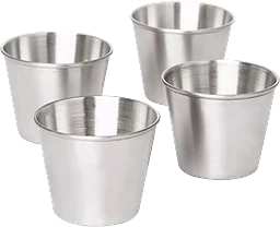 Dippskål Metall 4cm 4-p ICA