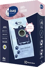 Dammsugarpåse  E203S s-bag® Anti-Odour 4p Electrolux