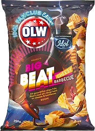 Chips Cheesy BBQ 250g OLW