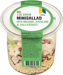 Minisallad med Bulgur Kyckling & Salladsost 230g ICA