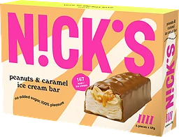 Glass Peanuts & caramel 4-pack