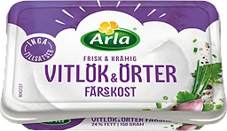 Färskost Vitlök & örter 150g Arla