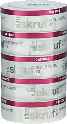 Super White slim stock Skruf