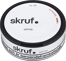Skruf no.23 White Strong